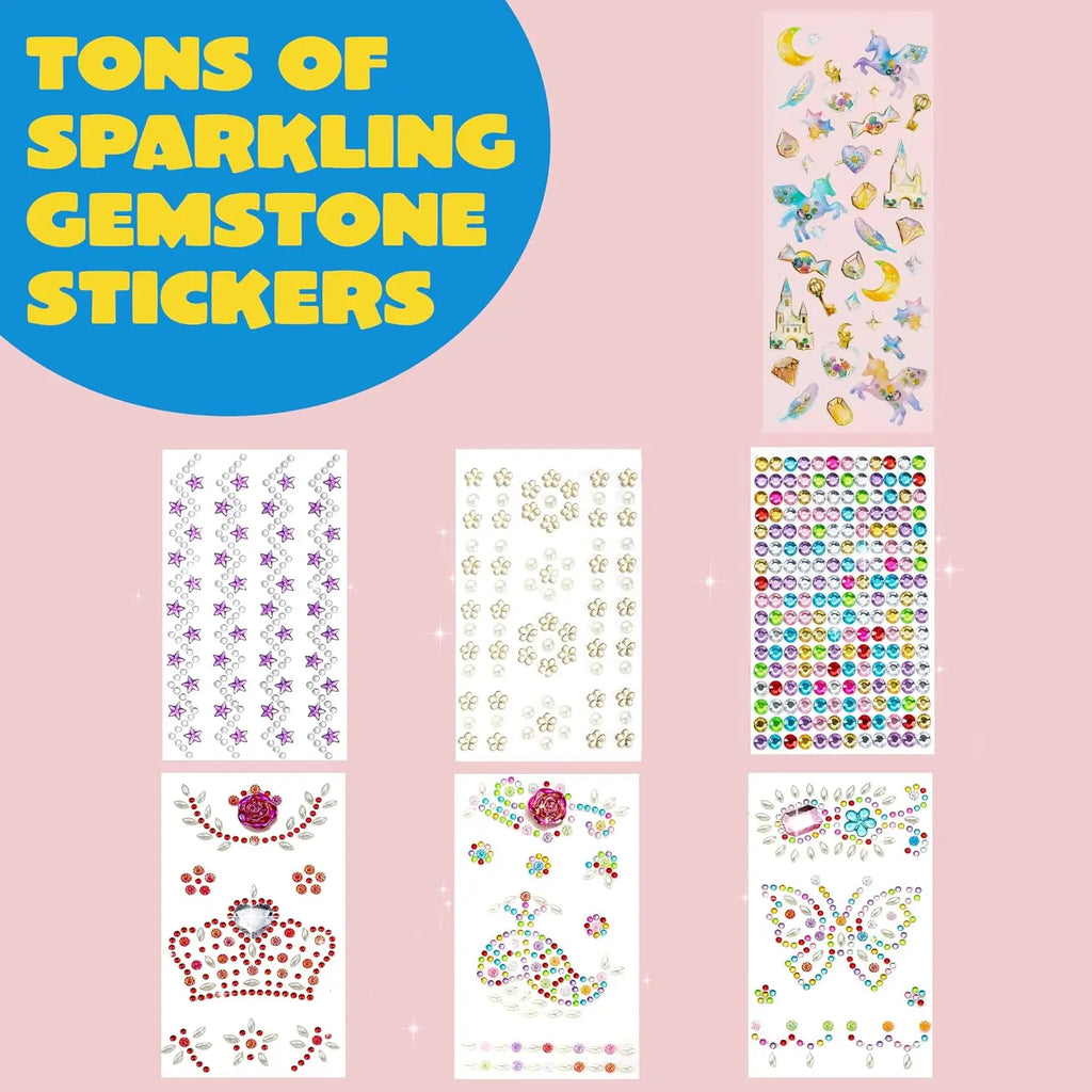 DecorateYour Own Baseball Cap with 7 Sheets Gems