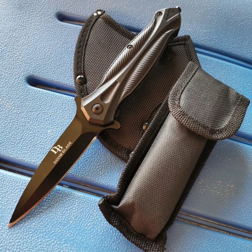 Stainless Steel Axe & Folding Knife Combo Set