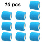 10 pcs Colorful Sports Self Adhesive Elastic Bandage Wrap Tape