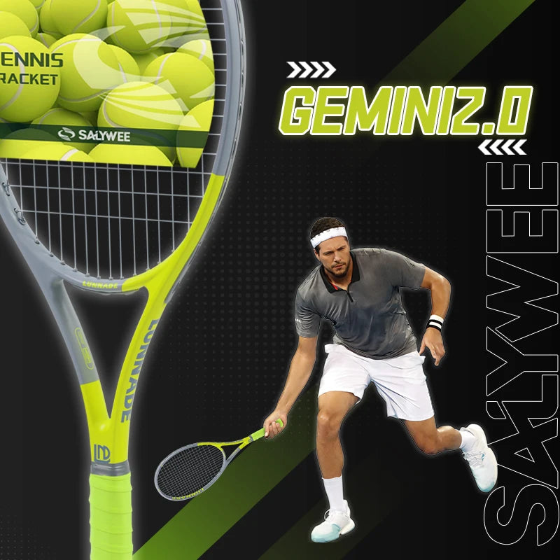 SALYWEE Gemini Composite Carbon Tennis Racket |