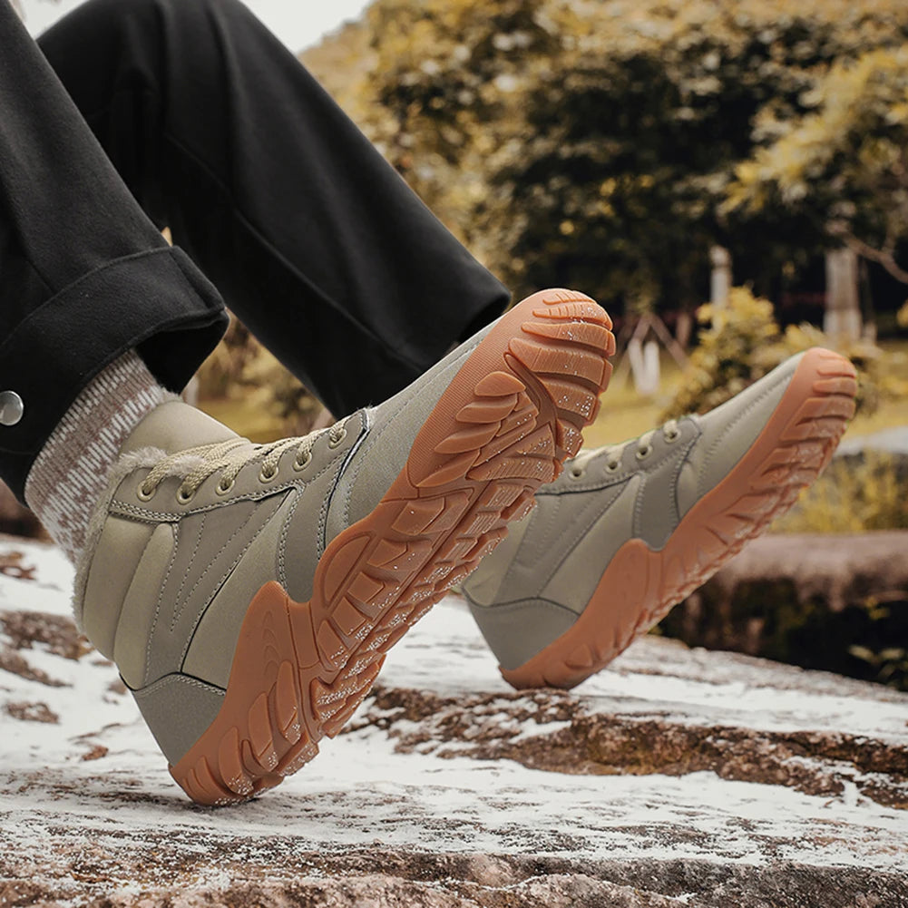 Winter Snow Boots,Hiking Shoes Waterproof Warm