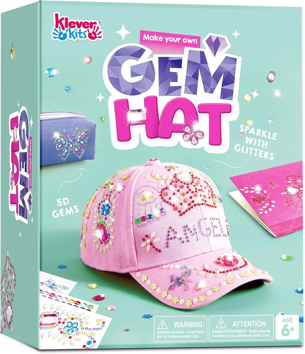 DecorateYour Own Baseball Cap with 7 Sheets Gems