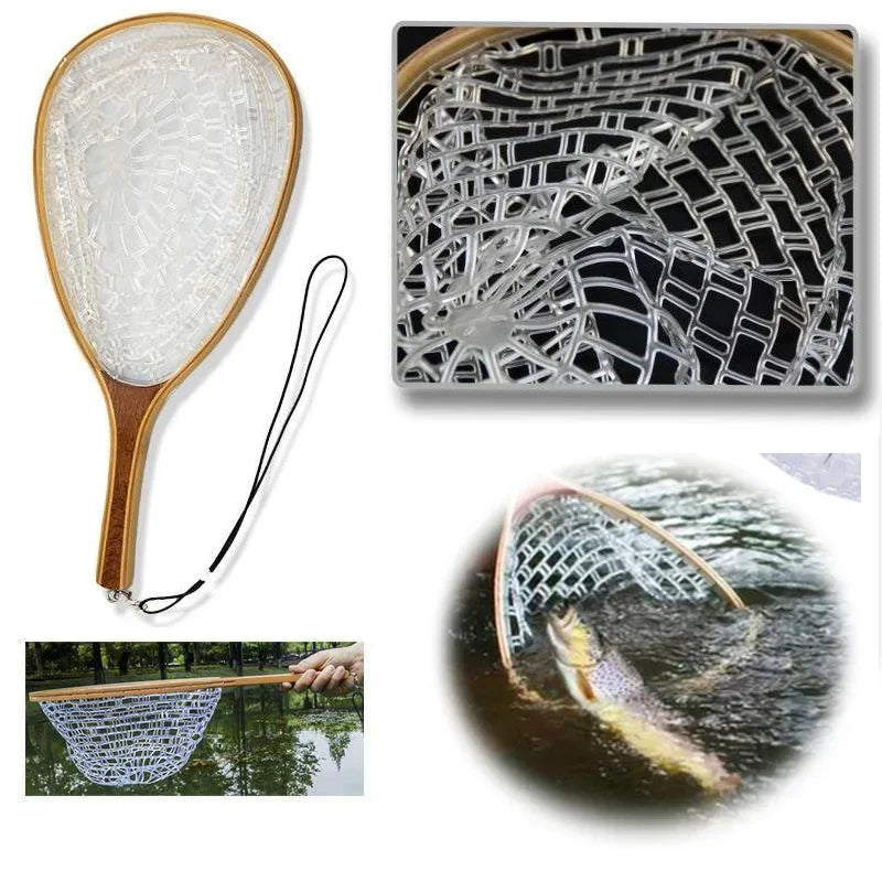 Fly Fishing Landing Net Trout Bass Catch