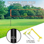 SucceBuy 1.25-1.75inch  Portable Volleyball Net System