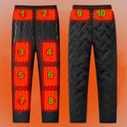 Unisex Heated Thermal Pants 10 Heating Zones