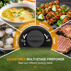 Camping Gas Stove Portable Outdoor Gas Burner