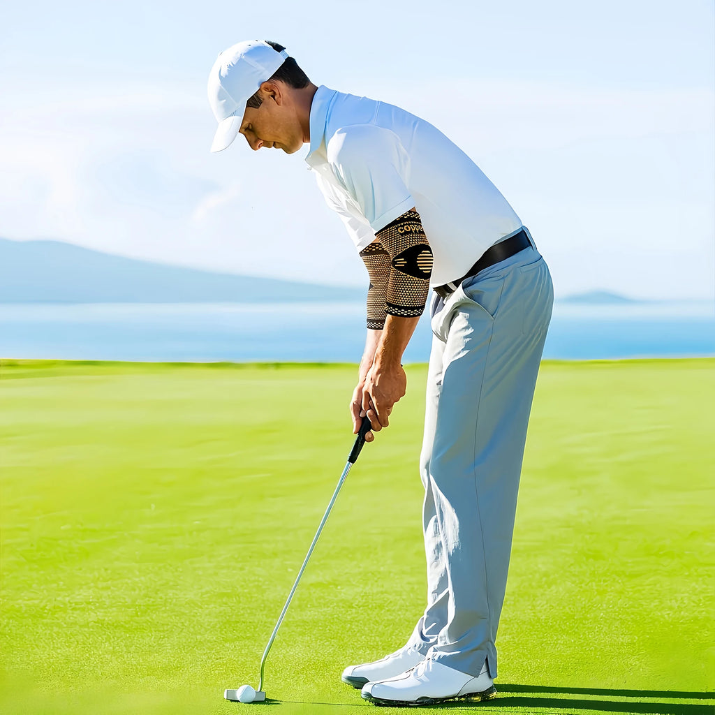 2 Pieces of Copper Ion Sports Elbow