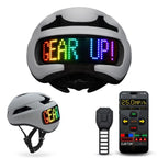 Light Bike Helmet with LED Screen