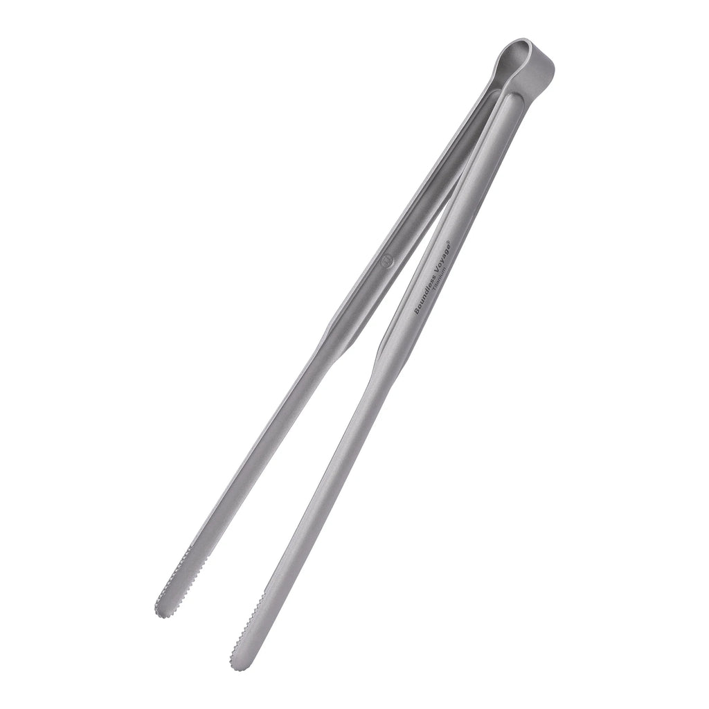 Boundless Voyage Titanium BBQ Tongs Ultralight Food