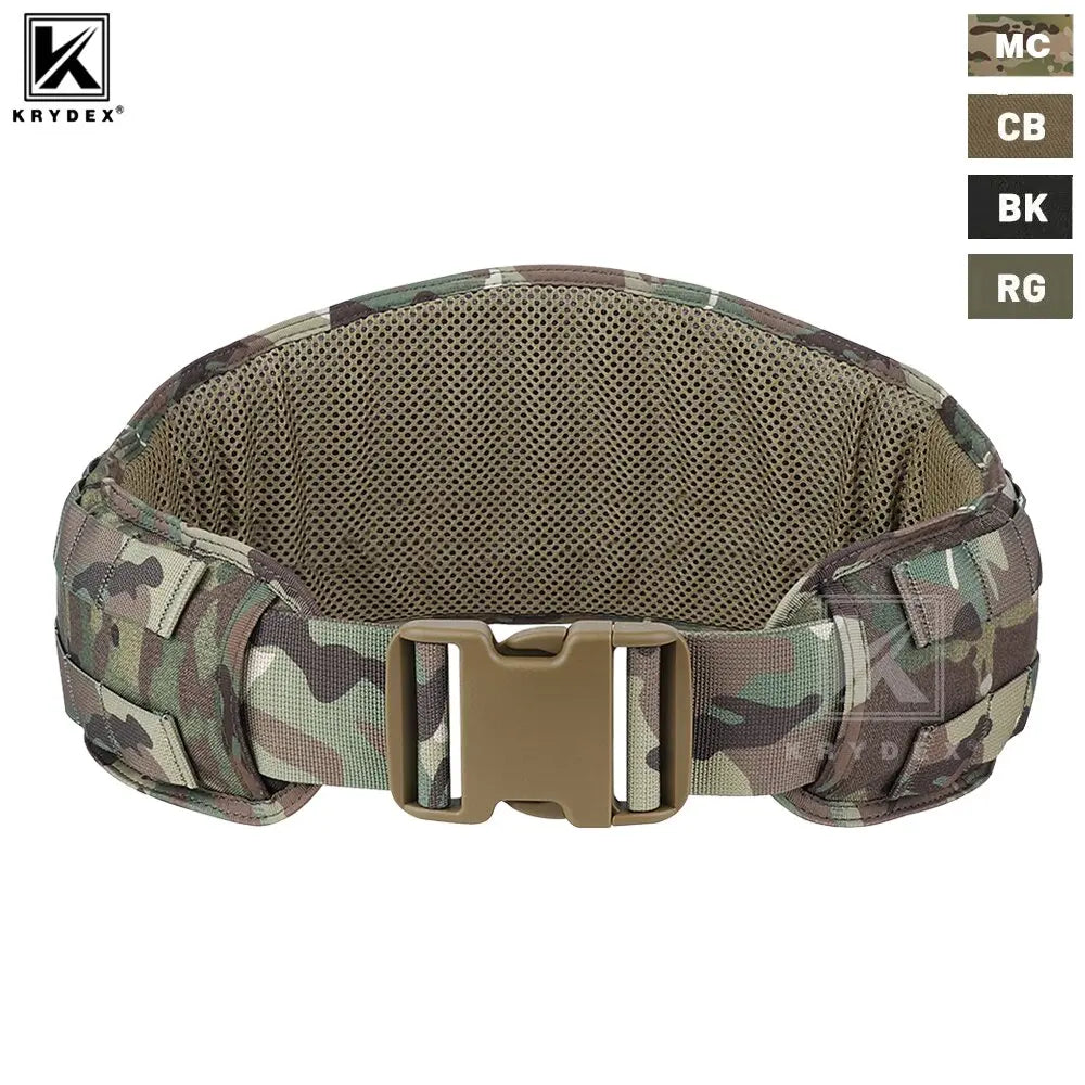 Tactical Belt, Soft Wide Padded, Hunting, Multi-Functional, Quick Release