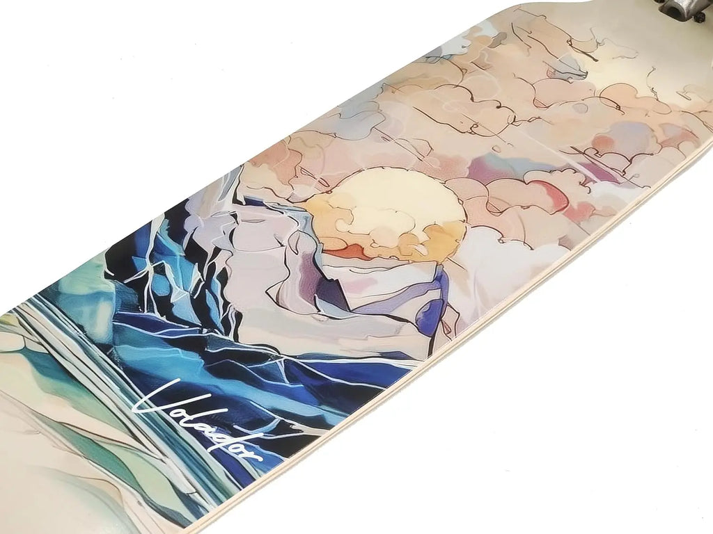 40-Inch Urban Freeride Longboard Cruiser