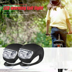 10-20PCS LED Silicone Bicycle Front Rear Light Set