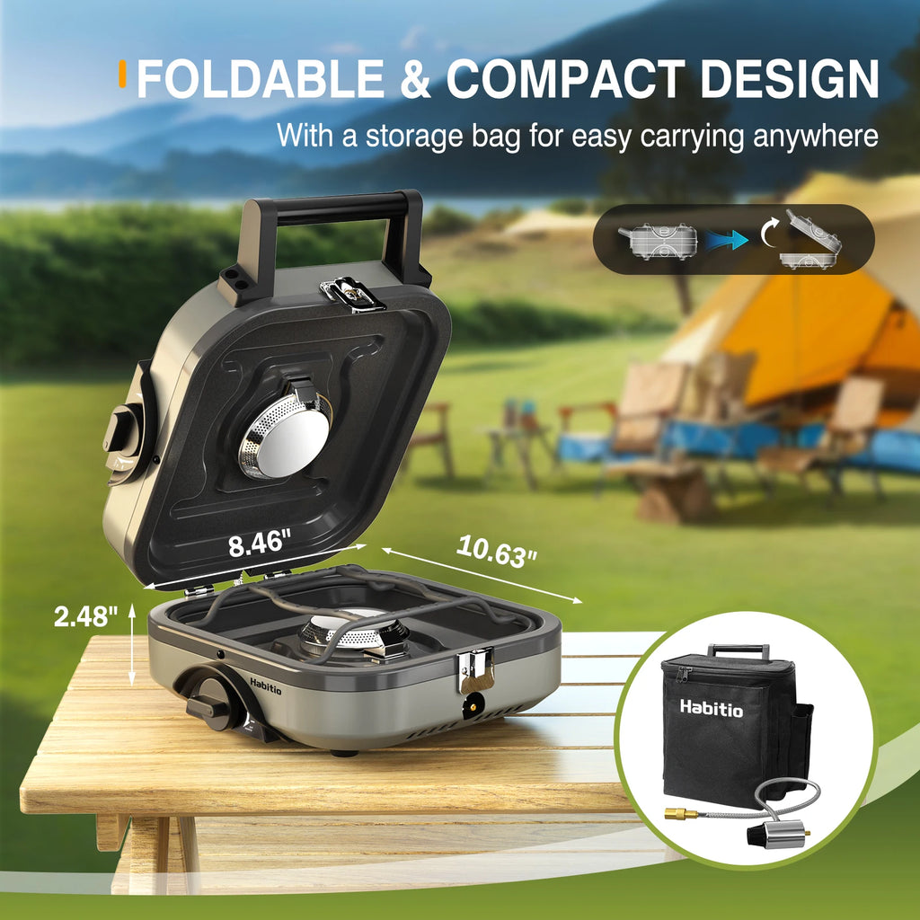 Camping Gas Stove Portable Outdoor Gas Burner