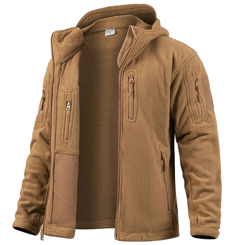 Men's Hunting Fleece Jacket Hiking Hunting