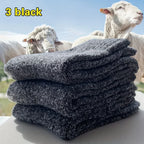 Men's Winter Warm Socks, Thick Towel Mid-Calf