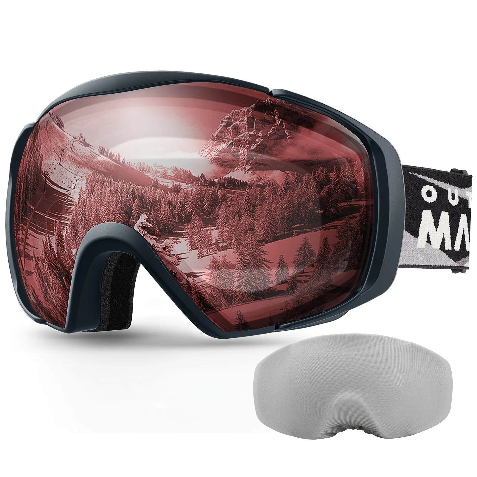 Outdoor Master Ski Goggles With Covered Snowboard Ski Goggles