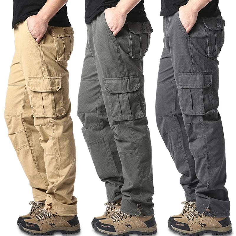 Large Pocket Loose Overalls Men's Outdoor Sports