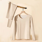 Women Thermal Underwear Winter Long Sleeve
