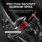 ROOBLINOS GTA2 Spinning Reel - 5+1 Bearings, 5.2:1 Gear Ratio,