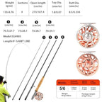 Fly Fishing Rod and Reel Combo