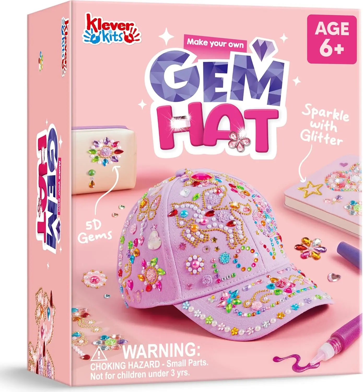 DecorateYour Own Baseball Cap with 7 Sheets Gems