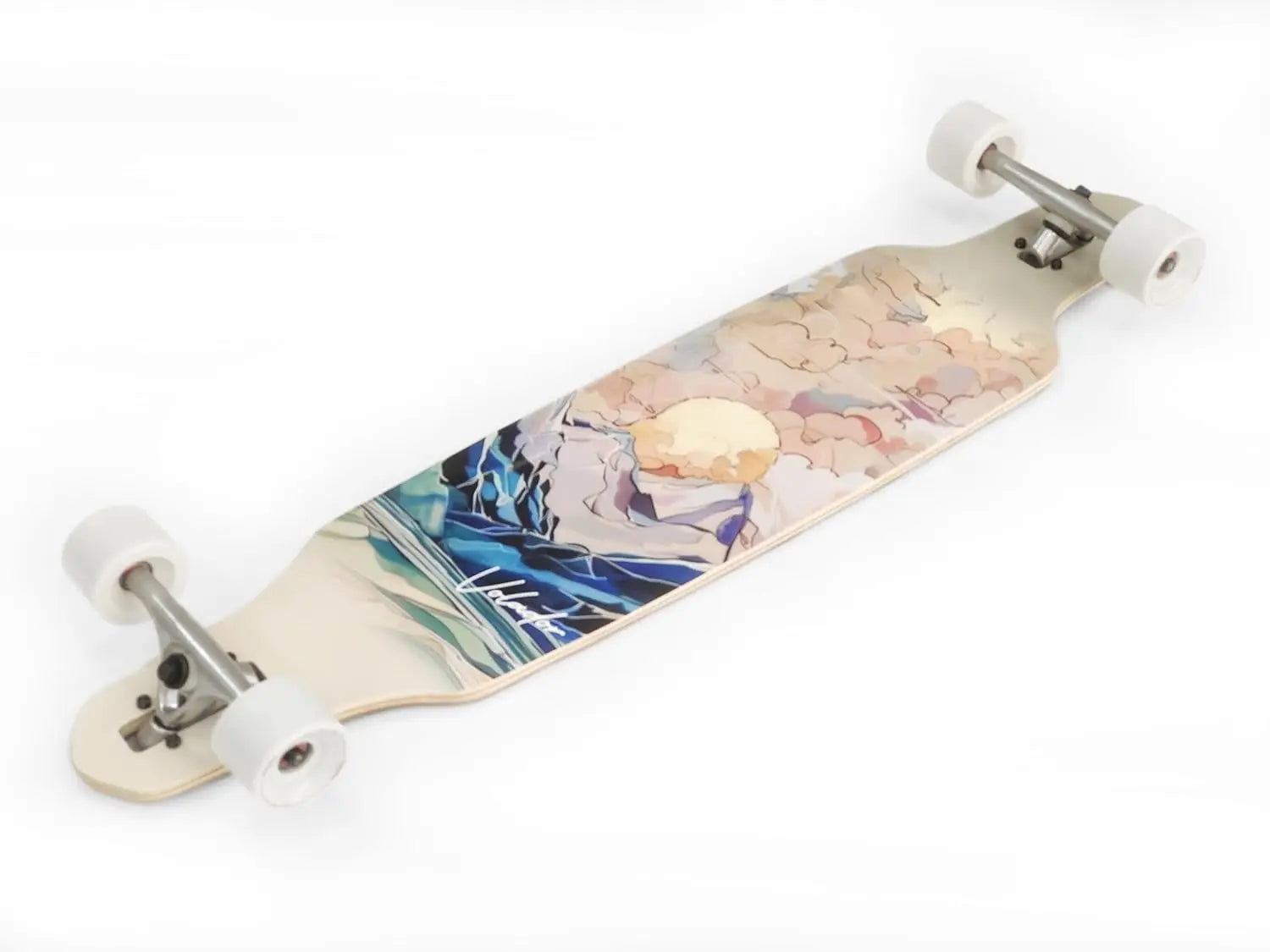 40-Inch Urban Freeride Longboard Cruiser