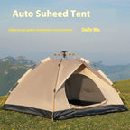 2-4 Person Camping Windproof Tents, Easy To Set Up,