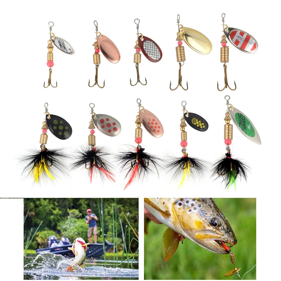 Metal Spoon Spinner Lure 2 to 8g