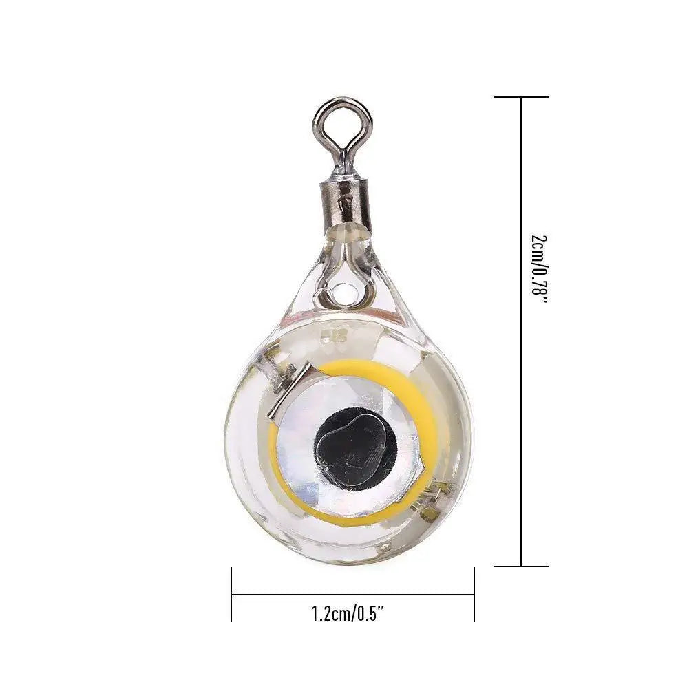 10Pcs Underwater Night Light Lure Mini Eye
