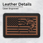 Mens Fishing Gifts American Flag Hat