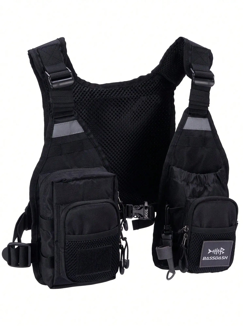 Breathable Fly Fishing Vest with Chest Pack,