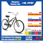 HILAND 26 Inch Womens Beach Cruiser Bike