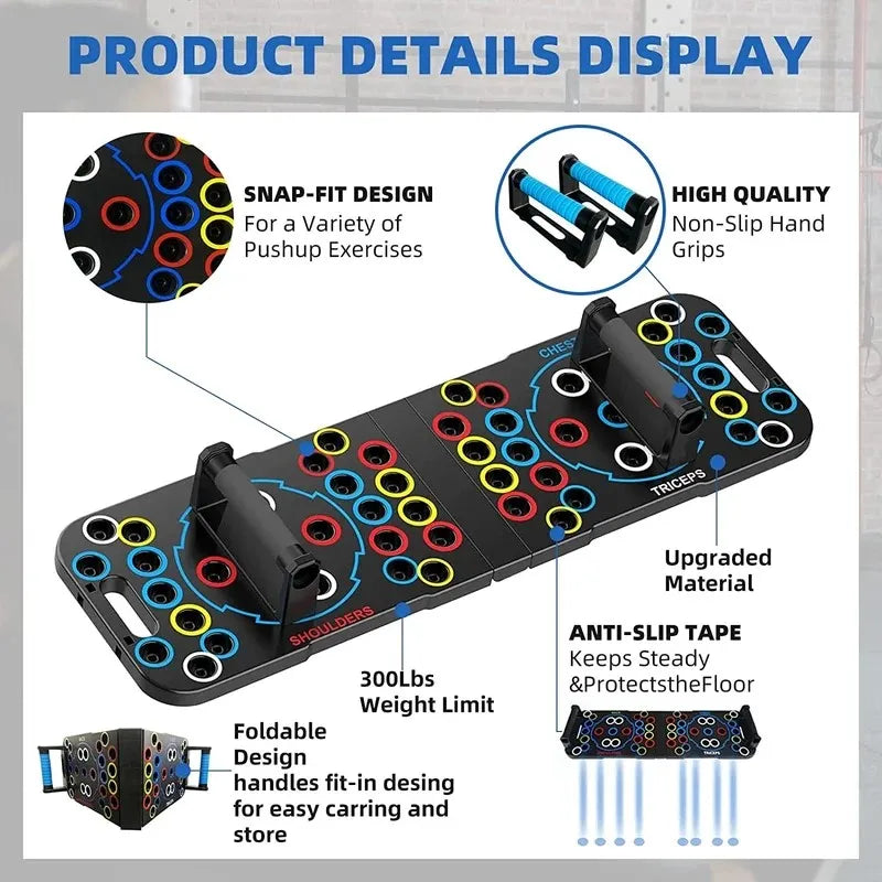 Push Up Support Board, Multifunctional Exercise