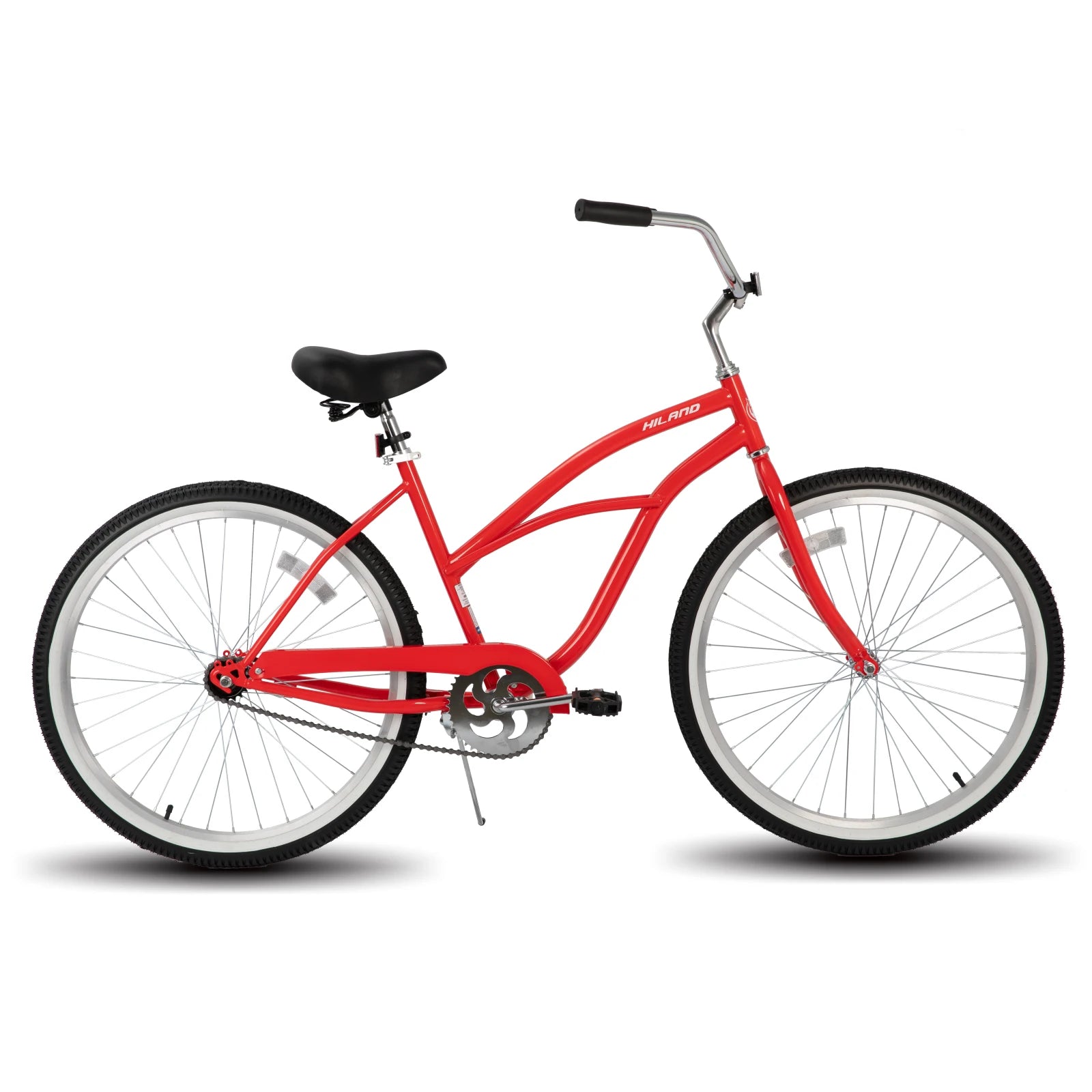 HILAND 26 Inch Womens Beach Cruiser Bike