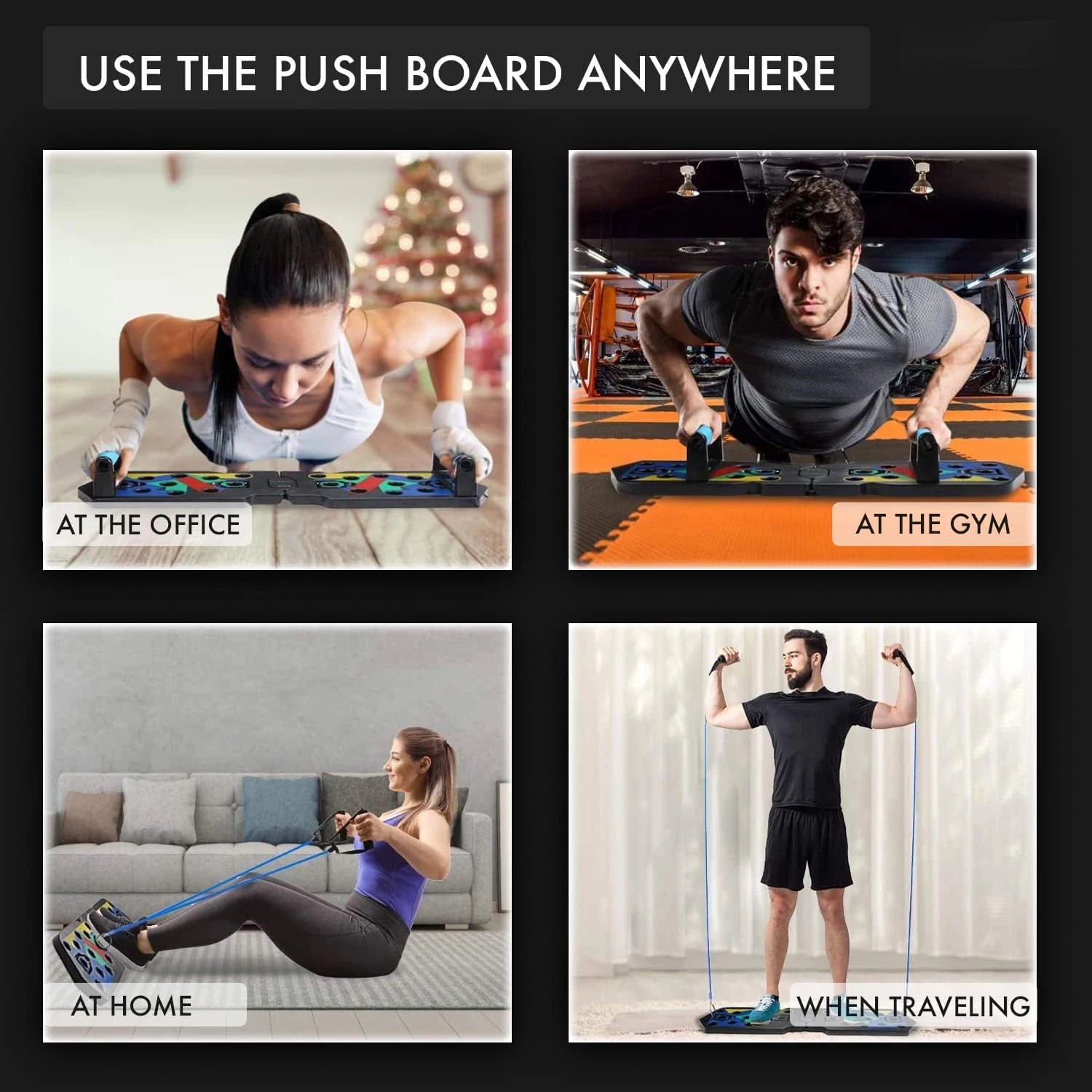 Push-up Board Set Portable Multifunctional Push-up