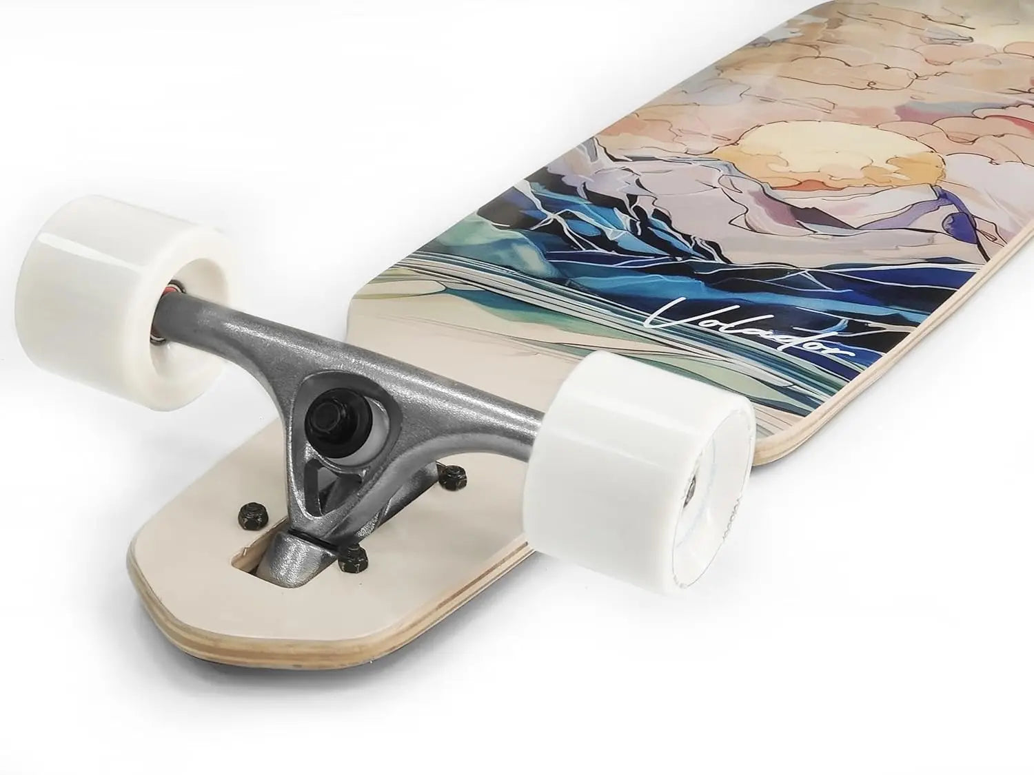 40-Inch Urban Freeride Longboard Cruiser