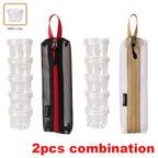 1 Set Portable Camping Spice Kit Outdoor
