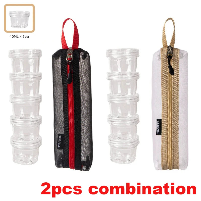 1 Set Portable Camping Spice Kit Outdoor