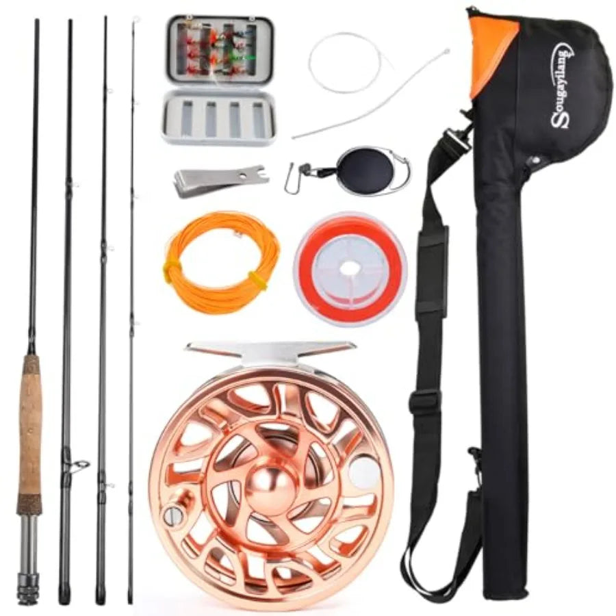 Fly Fishing Rod and Reel Combo