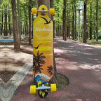 41-Inch Drop-Through Longboard for Smooth Cruising