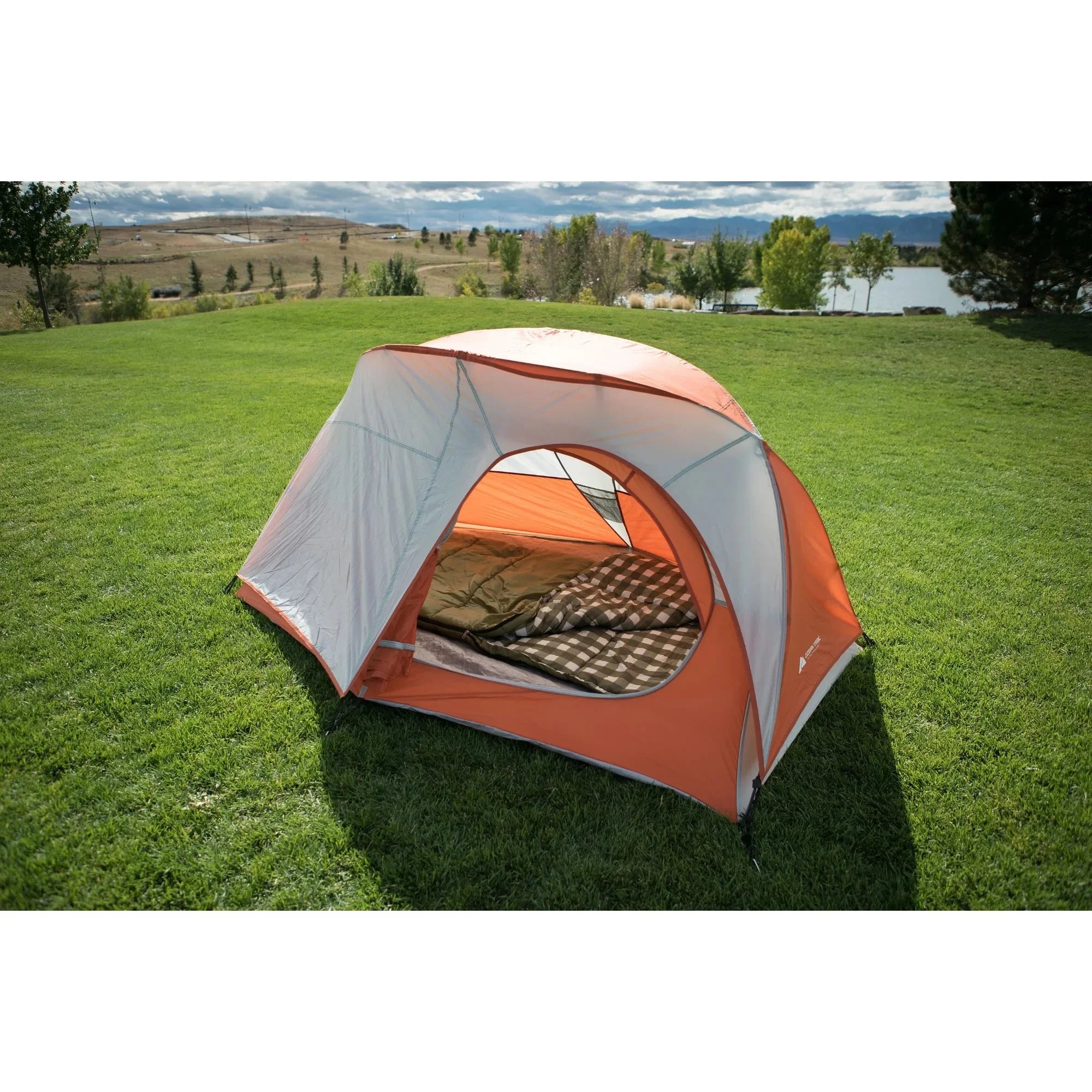 Oversized 1-Person Hiker Tent with Large Door,