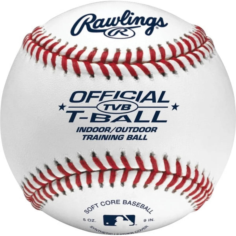 6 Pack Youth T-Ball Training Balls