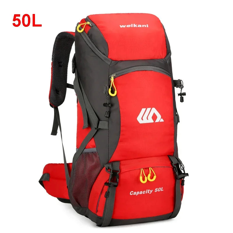 50L Travel Backpack Camping Men Large Waterproof O