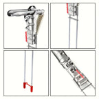 Automatic Spring Fishing Rod Holder, Adjustable Folding