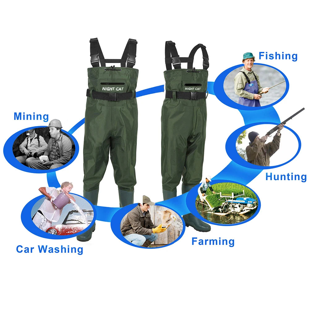 Lightweight Fishing Waders Full Waterproof Breathable