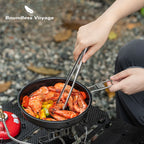 Boundless Voyage Titanium BBQ Tongs Ultralight Food