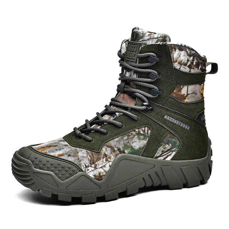 Men's waterproof hiking boots, lightweight outdoor