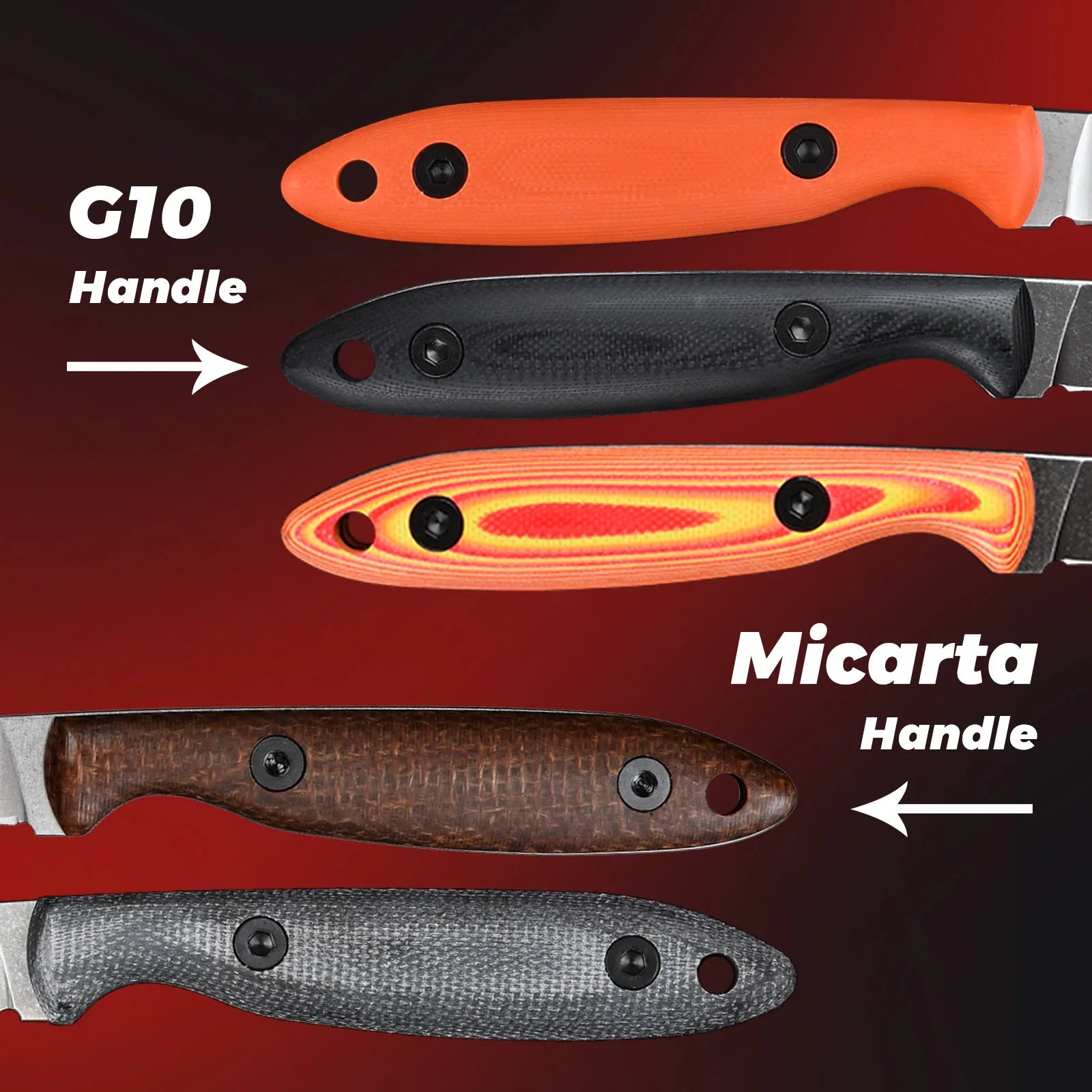 SDOKEDC Knives DC53 Steel Fixed Blade Knife