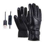 Gloves USB plug-in Electric Heated Gloves Winter