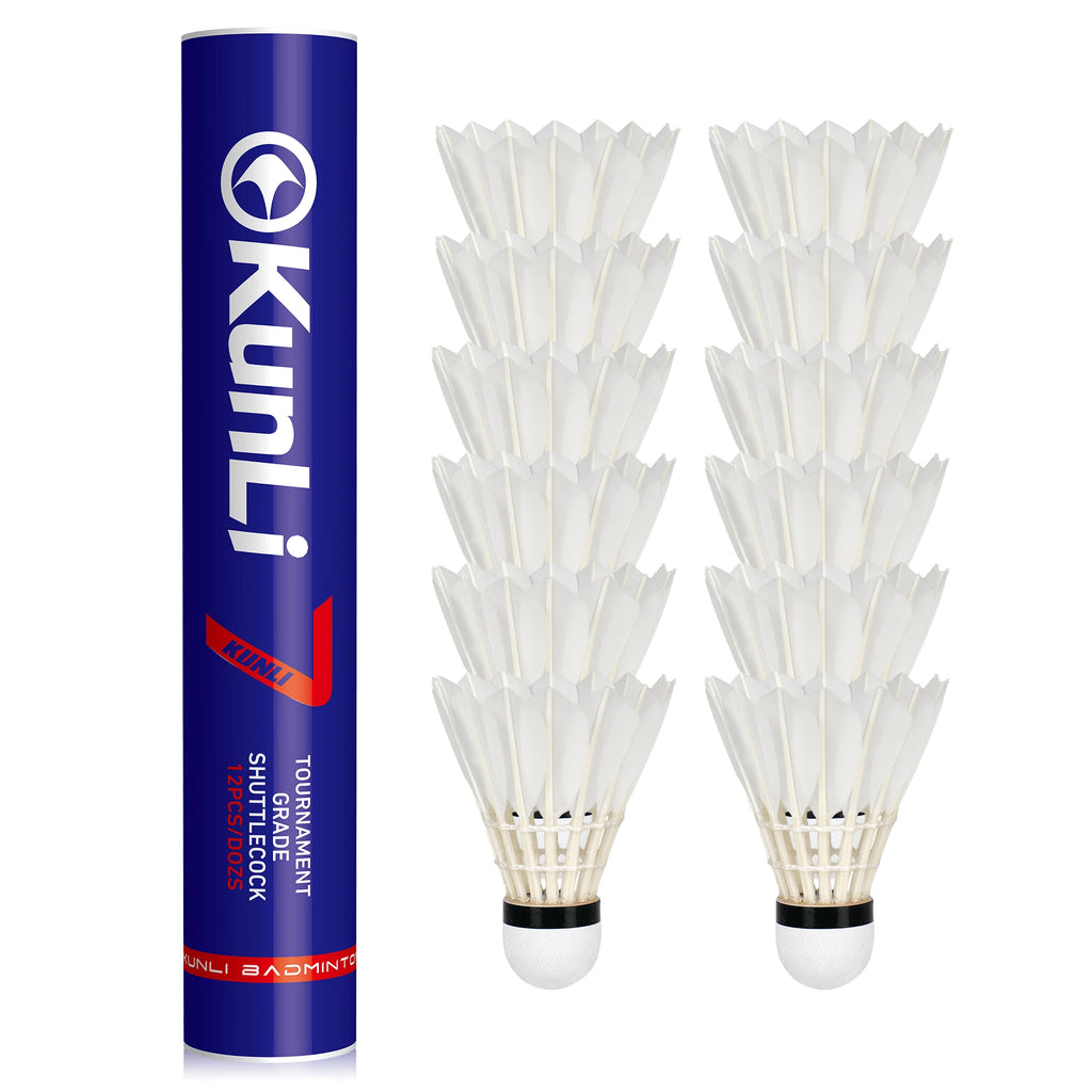 Badminton Shuttlecocks Duck Feather with Great Durability